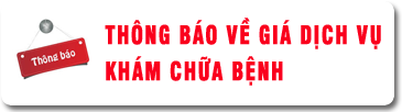 báo giá dịch vụ - Bệnh viện phổi Đà Nẵng