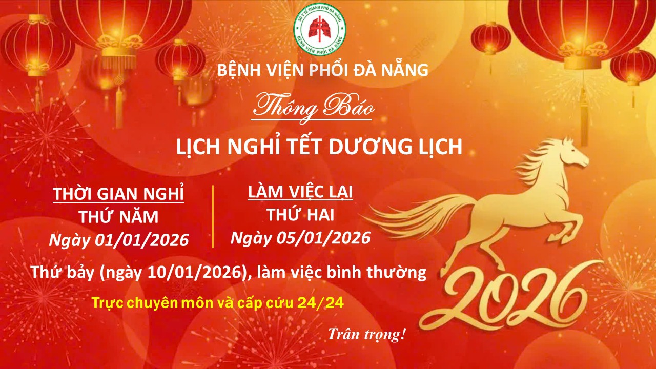 Thông báo nghỉ tết dương lịch 2026